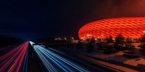 Allianz Arena Motion Blur